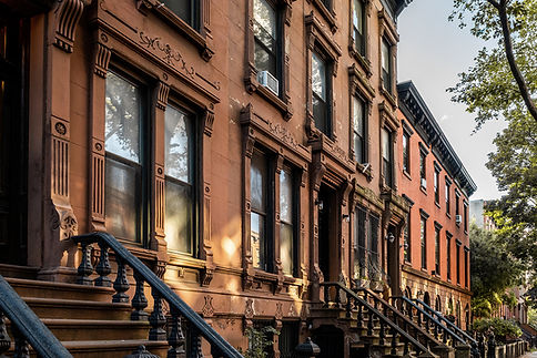 Brownstone Row Houses