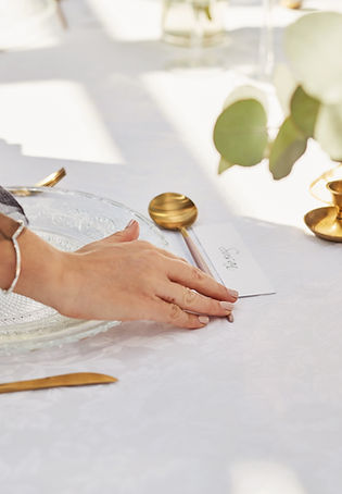 Elegant table setting