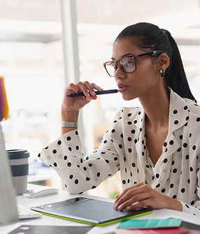 Professional Woman Working