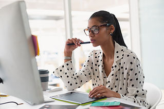 Professional Woman Working