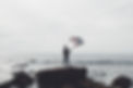 Man Waving American Flag