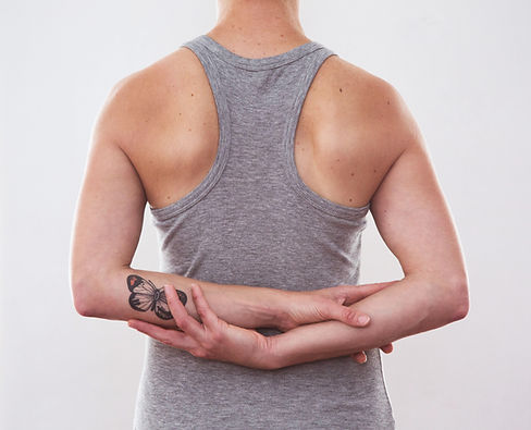 Ansicht des Rückentattoos