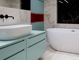 Baño de mármol