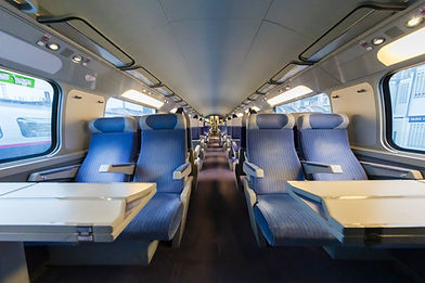 Intérieur d'un train