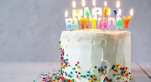 Velas de pastel de cumpleaños