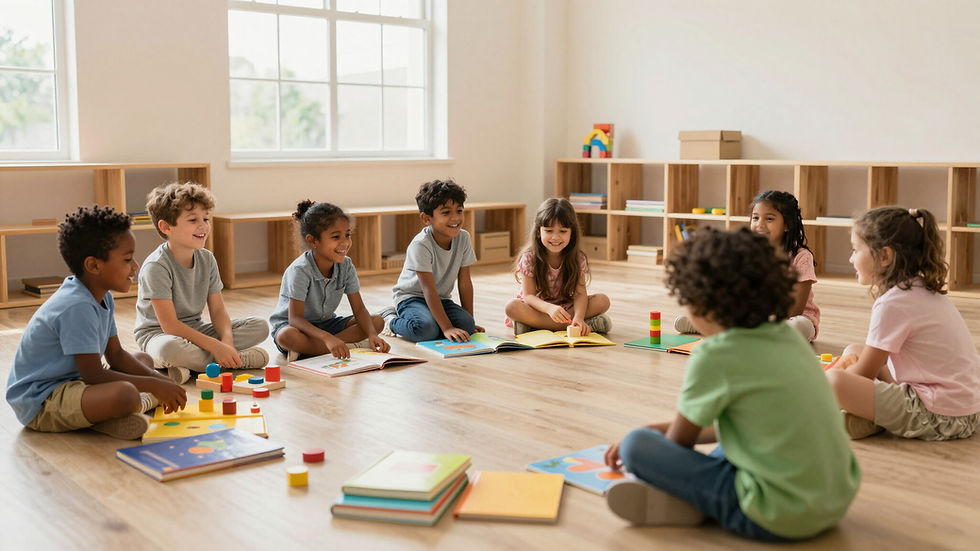 Children In Classroom