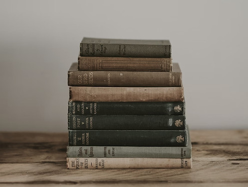 Stack Of Vintage Books