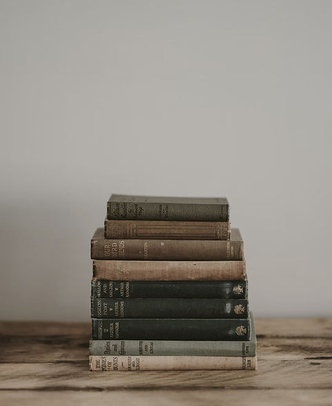 Stack Of Vintage Books