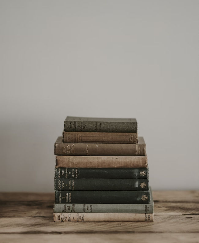 Stack Of Vintage Books