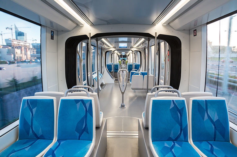 Modern Train Interior