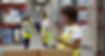 Warehouse Worker with Walkie Talkie