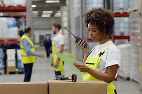 Warehouse Team Working
