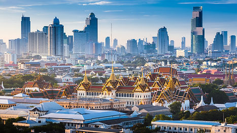The royal palace in the heart of Bangkok