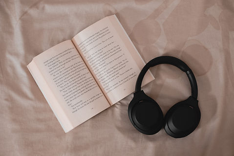 Book And Headphones
