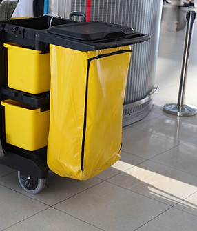 トロリーの掃除