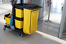 Cleaning Supplies Cart