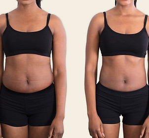 Mujeres en ropa interior negra