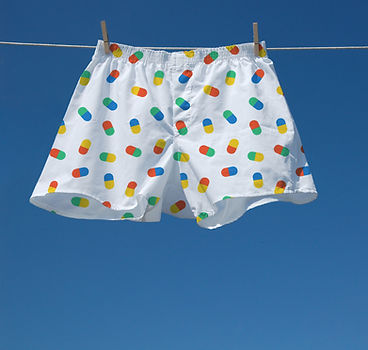 Boxers on Clothesline