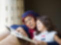 Reading to Little Girl