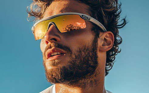 Man Wearing Sunglasses