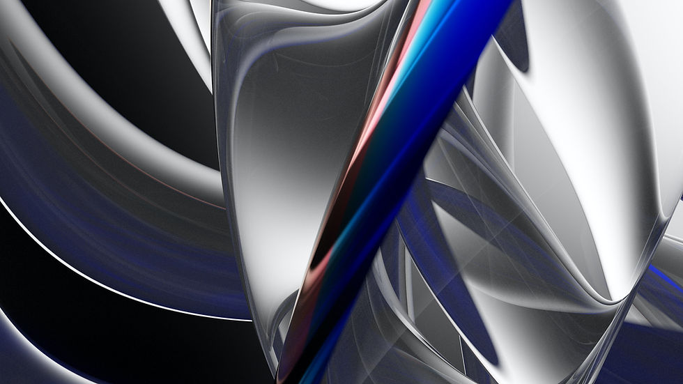 Abstract Flowing Shapes