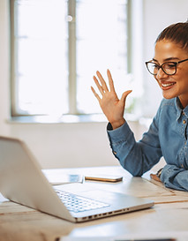 Bei einem Videoanruf