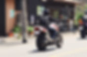 Man on Motorcycle