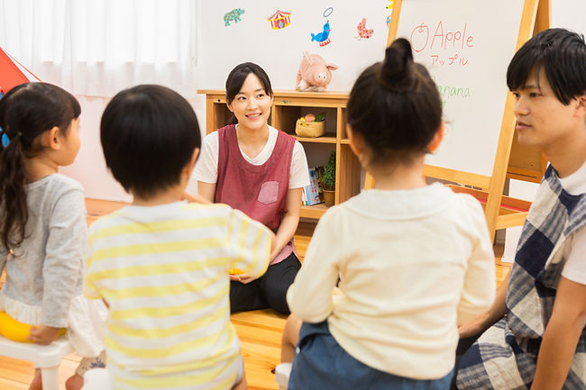 Young Kids in Class