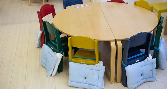 Tables de maternelle