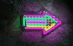Neon Light Sign