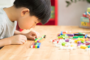 Child Playing Blocks