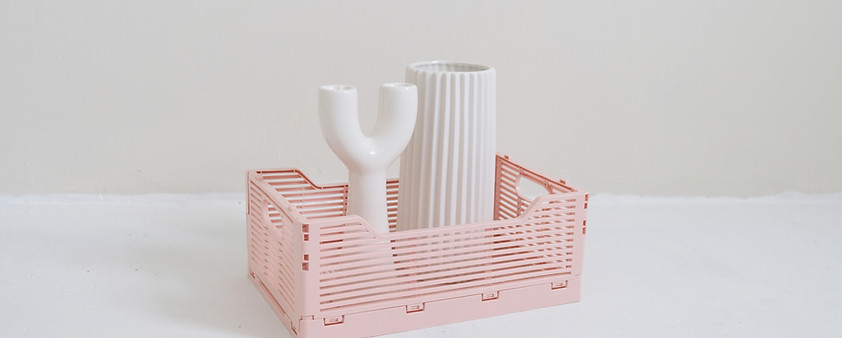 White Flower Vases