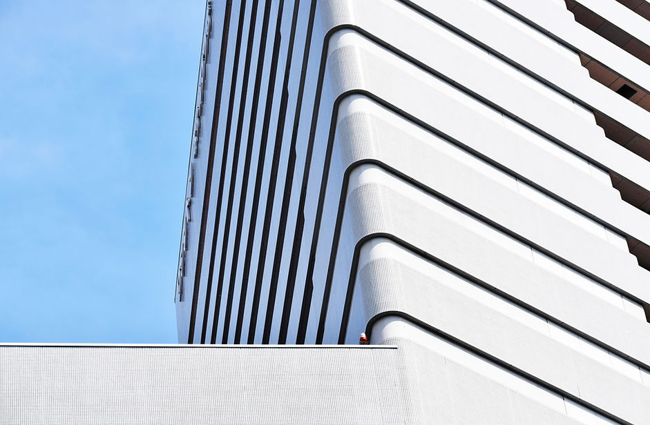 ビルの外装デザイン