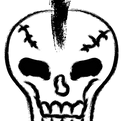Black Skull Icon