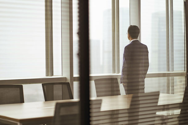 hombre con esperanza