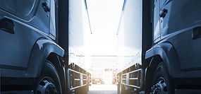 Lorries Parked In Line