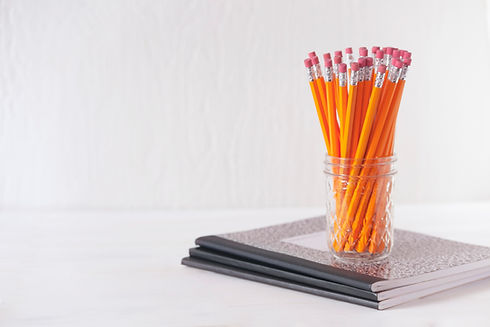 Pencils and Notebooks