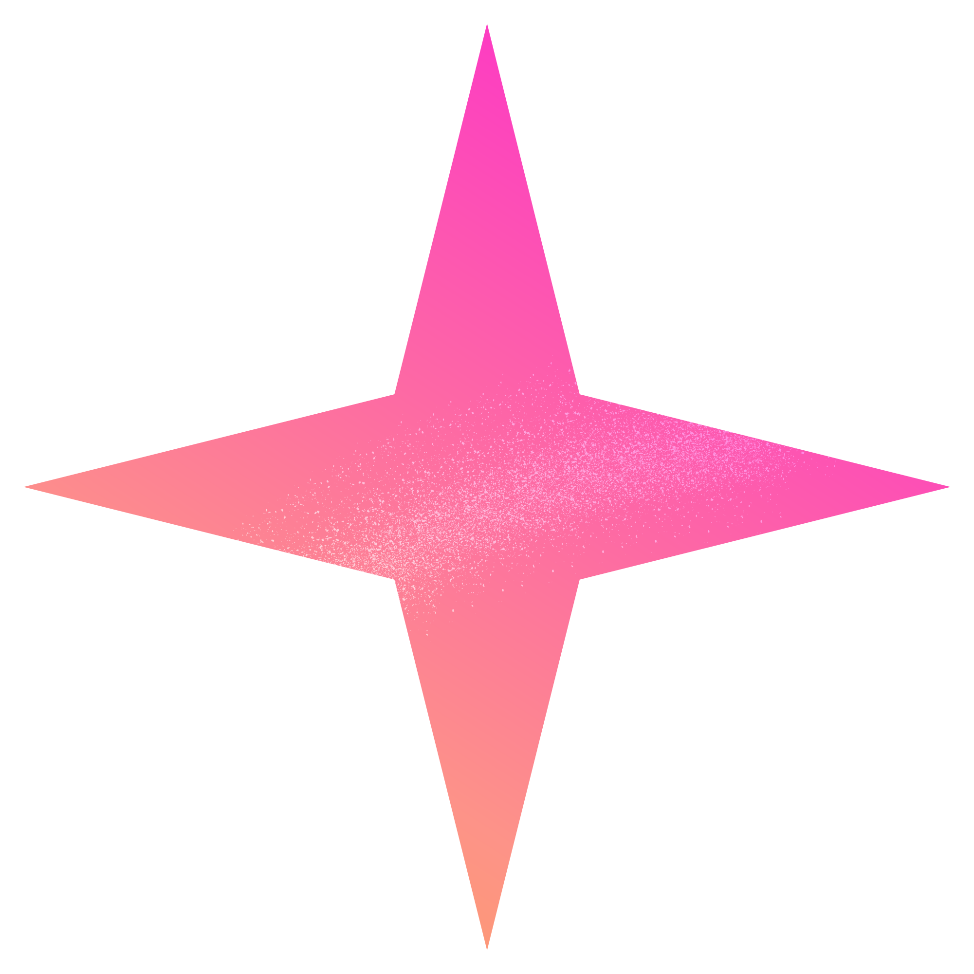 Pink Gradient Star