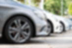Geparkte Autos