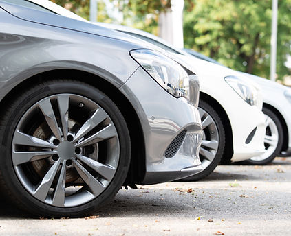Geparkte Autos