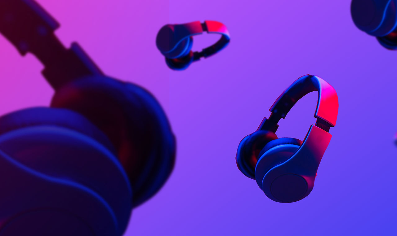 Headphones Floating