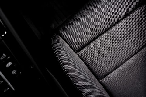 Gros plan d'un siège auto