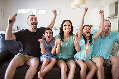 Family Cheering