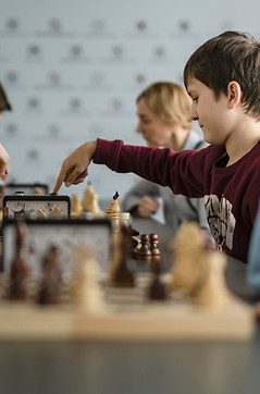 Chess Tournament Scene