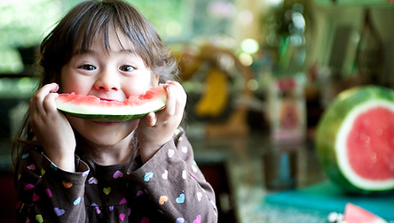 Eating Watermelon