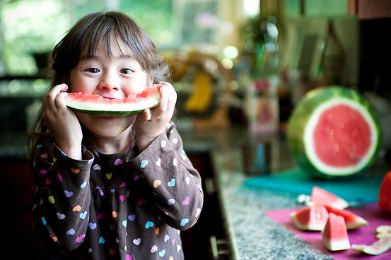Eating Watermelon