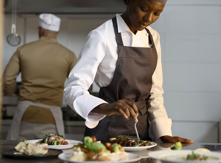 Chefs in Kitchen