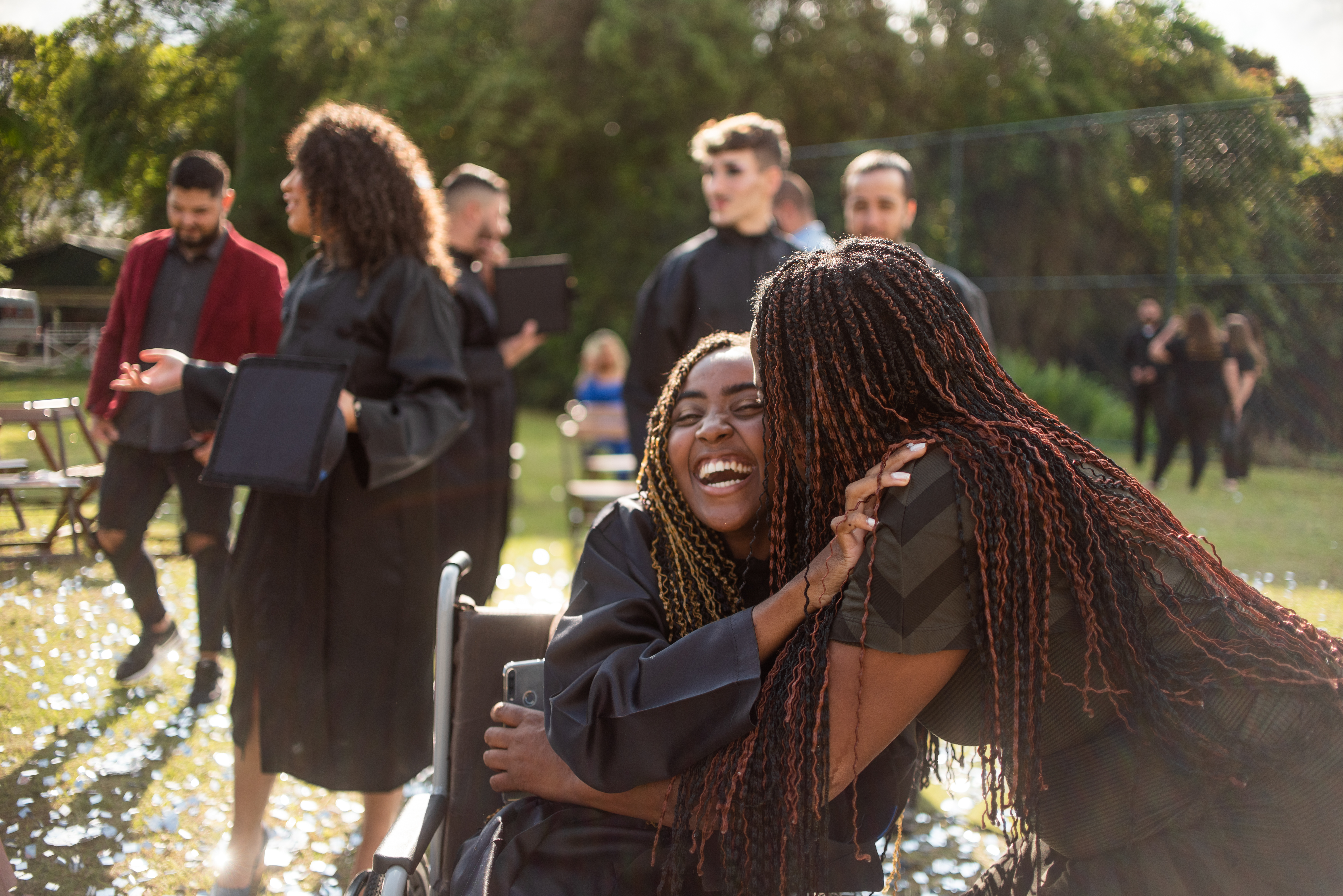 Graduation Celebration Outdoors