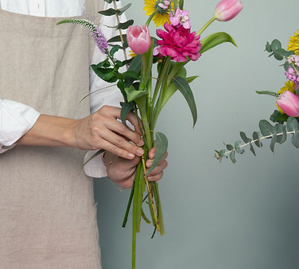 Taking care of flowers