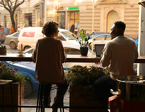 Freundliches Gespräch